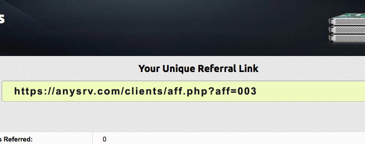 affiliate program link